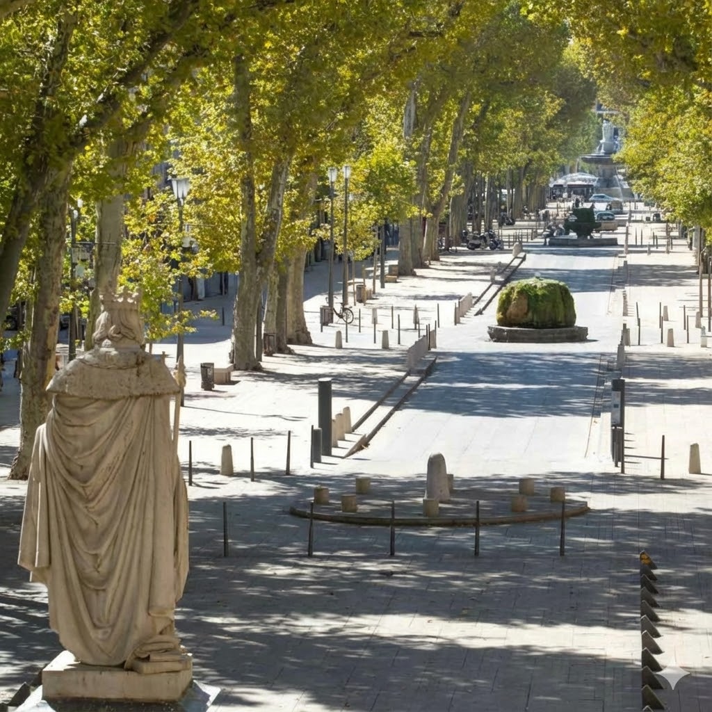 Cours Mirabeau Aix-en-Provence
